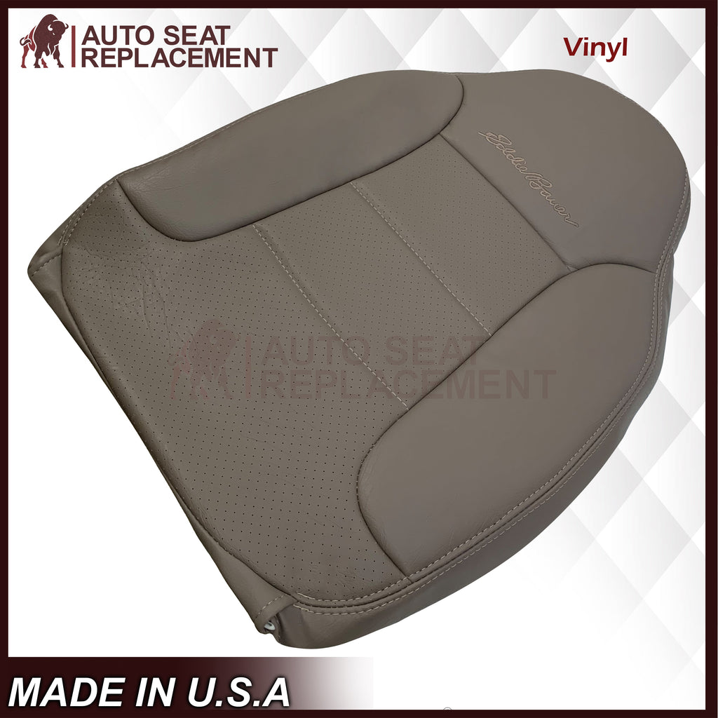 1992 - 1996 Ford Bronco Eddie Bauer Synthetic Leather Seat Cover In Mocha Tan