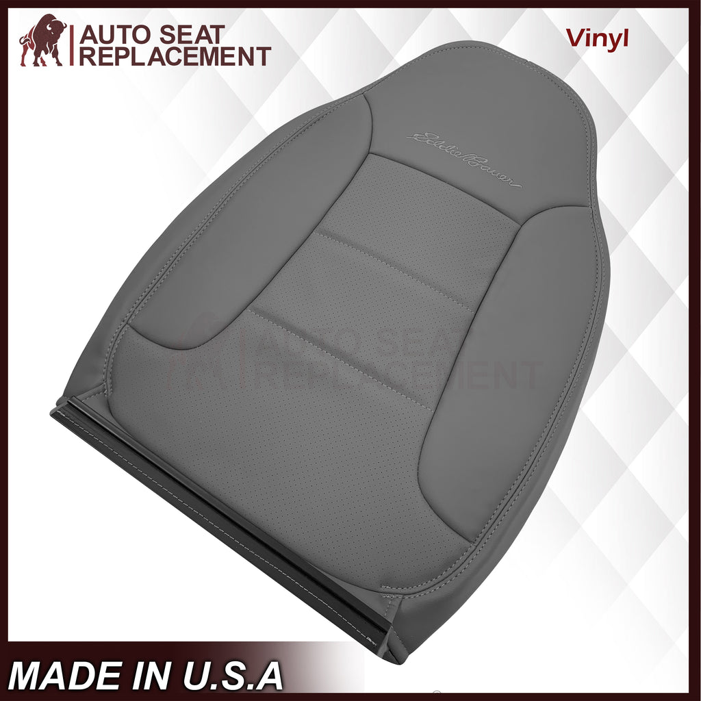 1992 - 1996 Ford Bronco Eddie Bauer Synthetic Leather Seat Cover In Gray