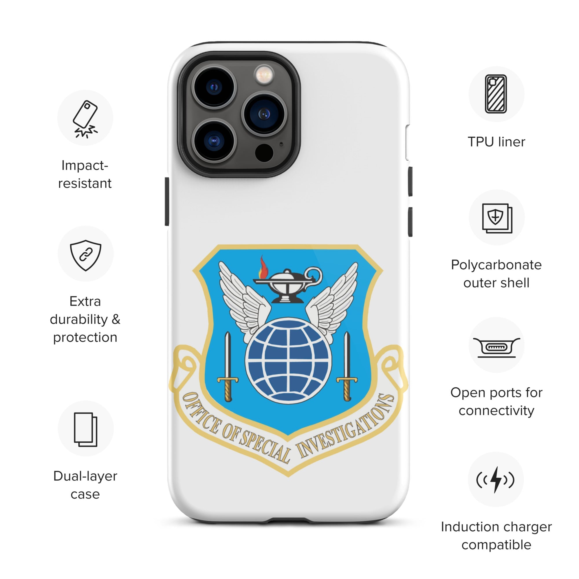 AFOSI Shield - Tough iPhone case