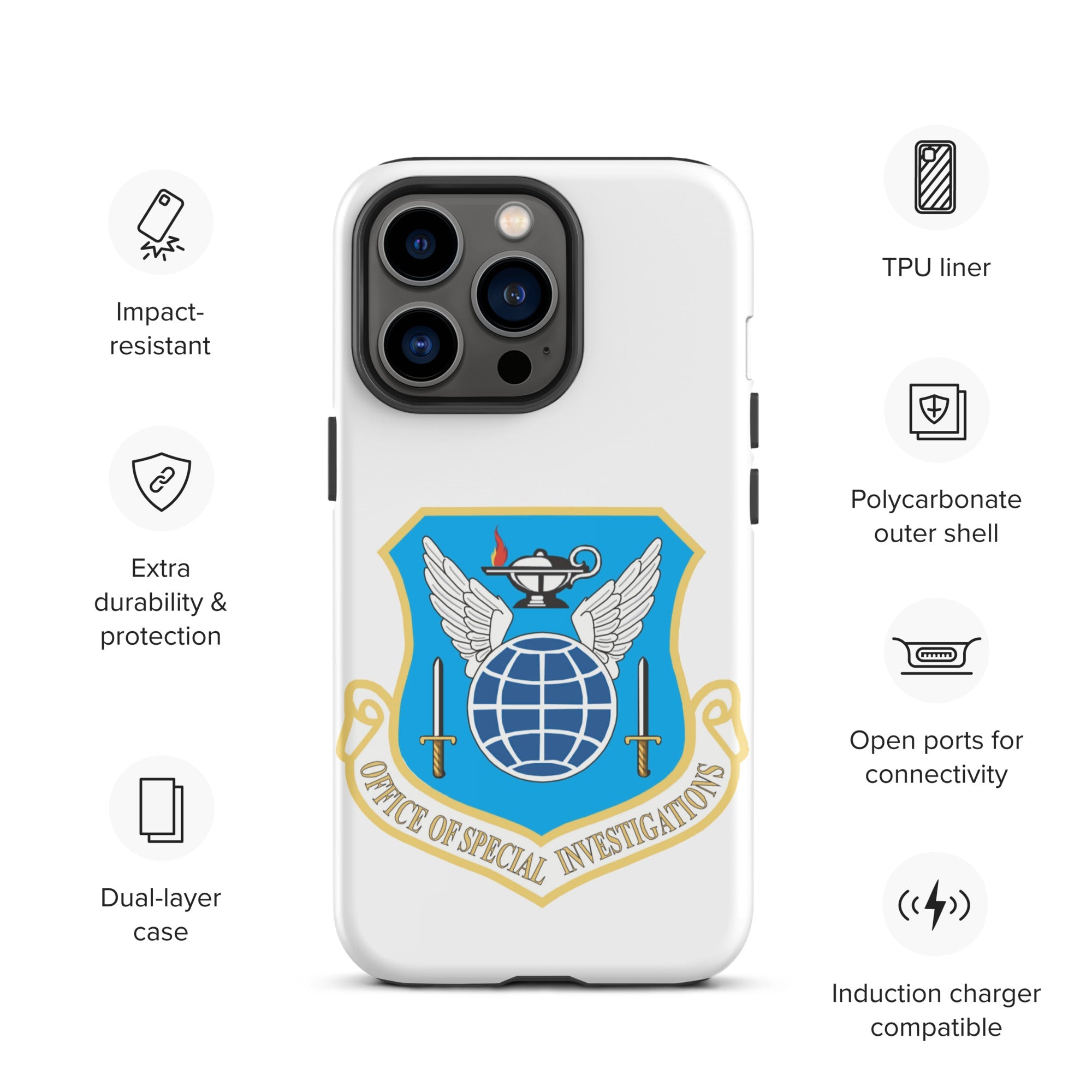 AFOSI Shield - Tough iPhone case