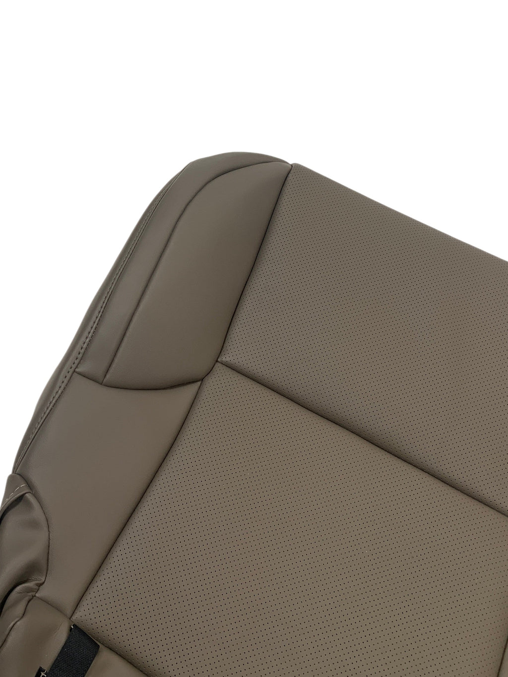2010-2021 Lexus GX460 Replacement Perforated Synthetic Leather Top or Bottom Seat Cover: Dark Tan Perforated