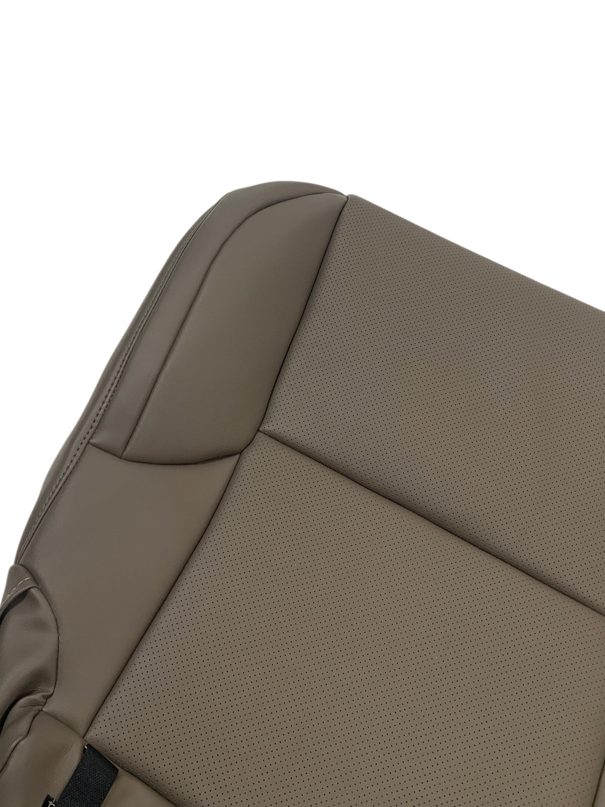 2010-2021 Lexus GX460 Replacement Perforated Synthetic Leather Top or Bottom Seat Cover: Dark Tan Perforated