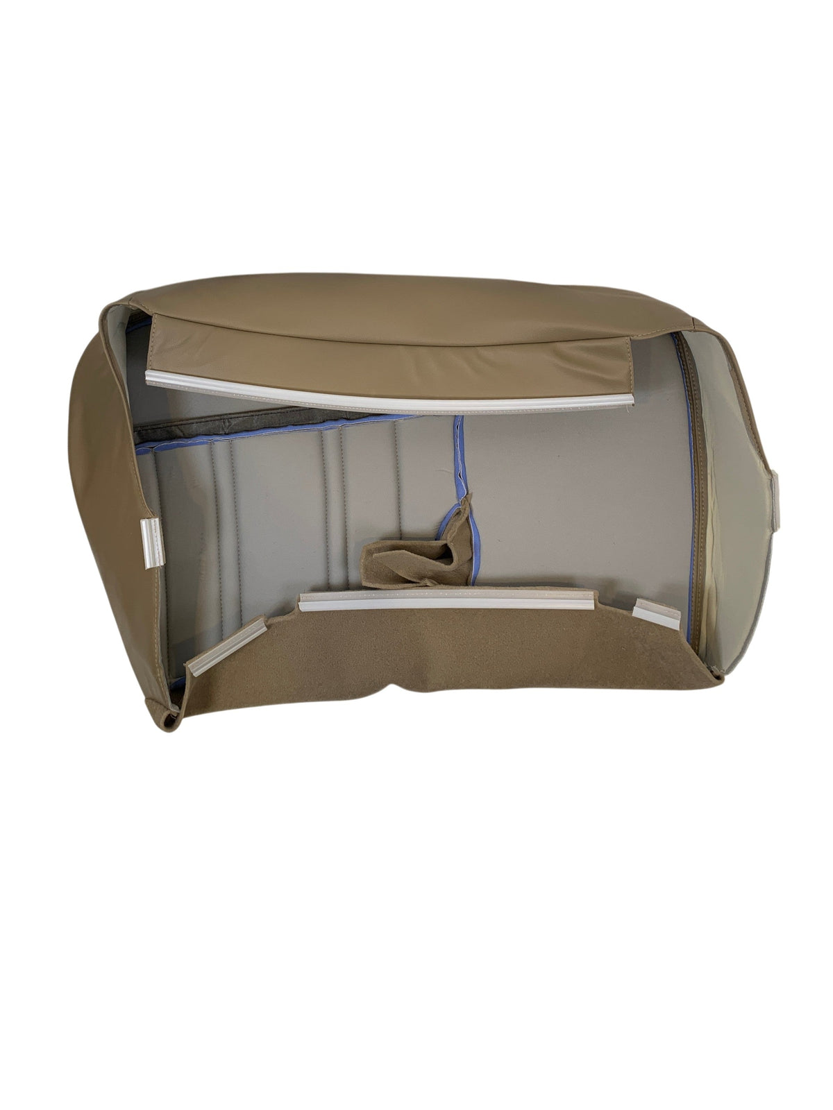 1997-1998 Ford F150 Lariat XLT 60/40 SPLIT Seat Cover in Prairie Tan: Choose Leather or Vinyl
