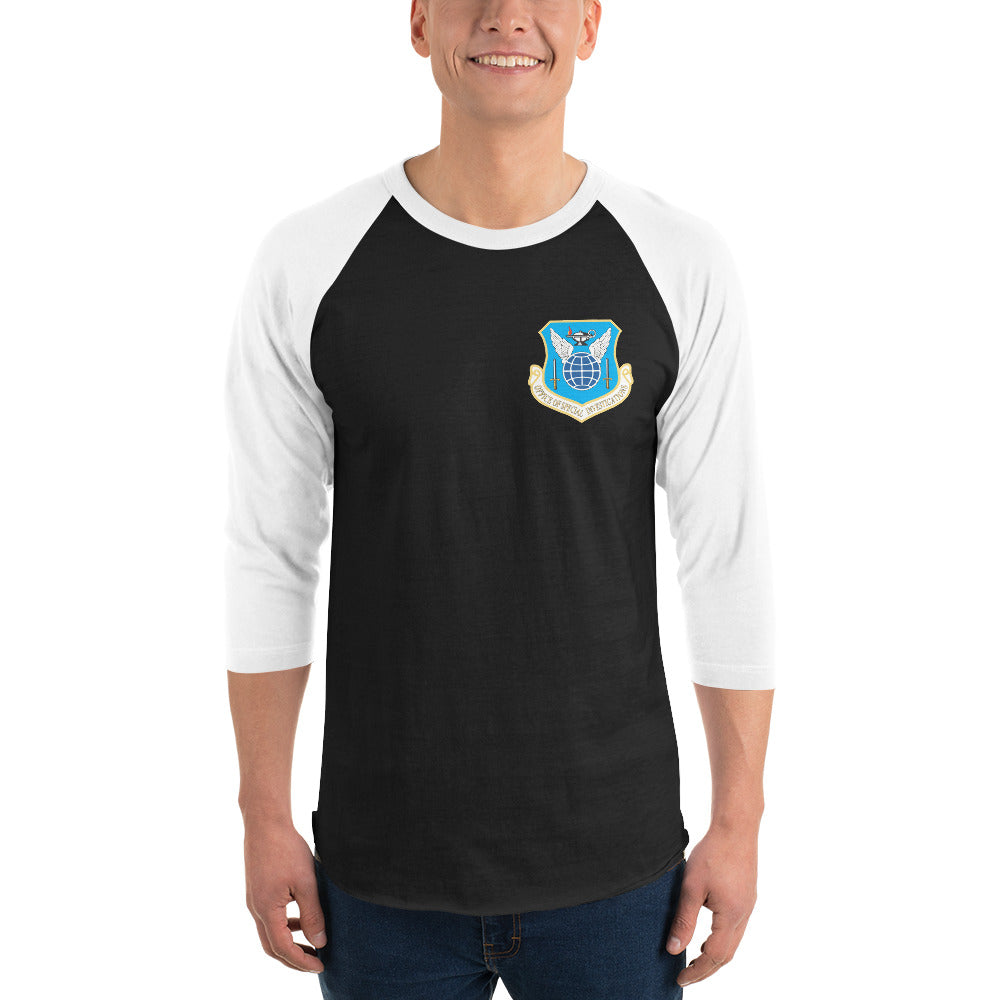 OSI Shield - 3/4 sleeve raglan shirt - Men's