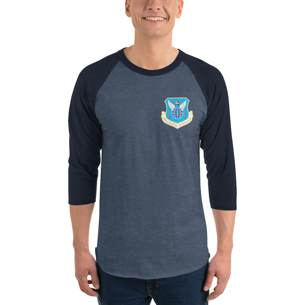 OSI Shield - 3/4 sleeve raglan shirt - Men's