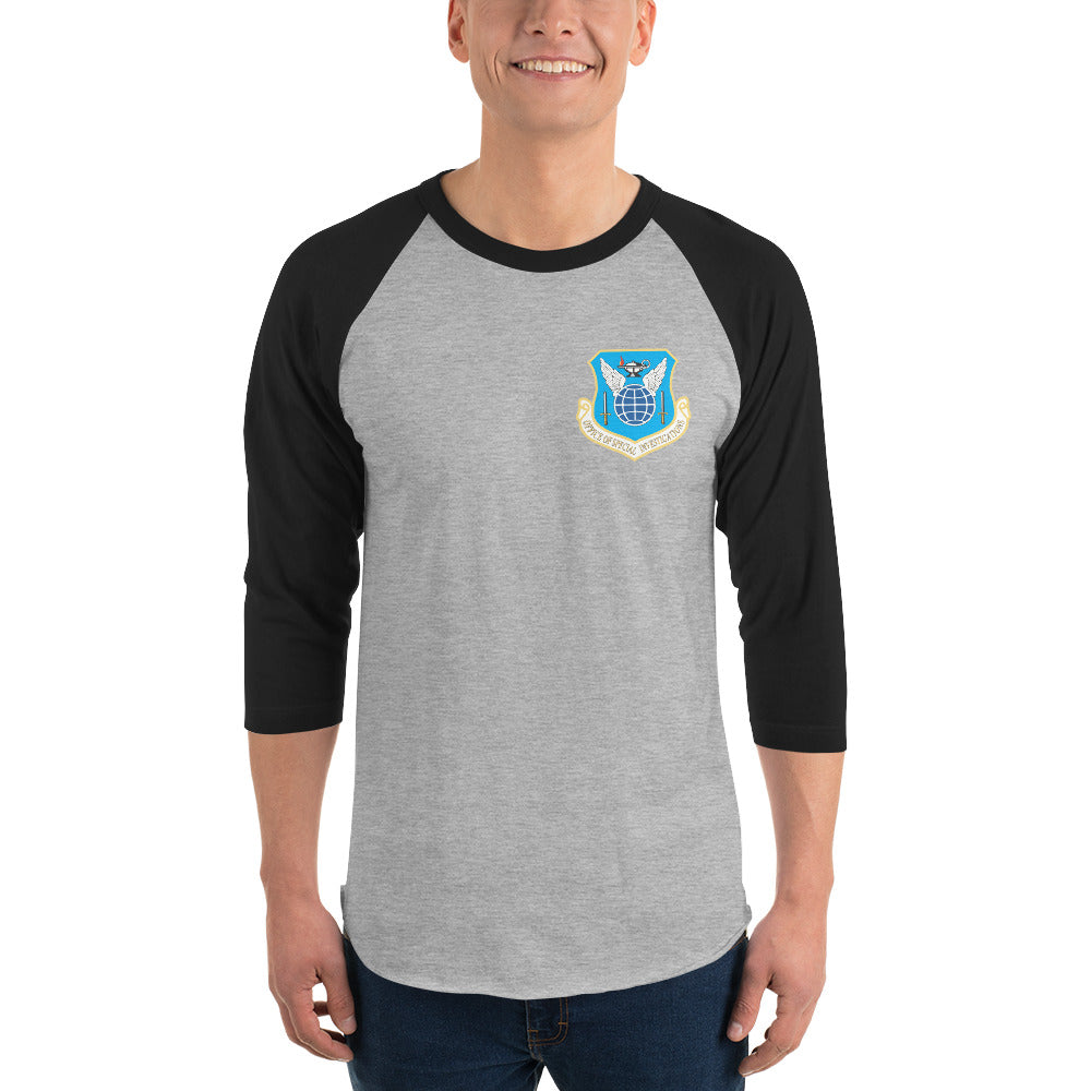 OSI Shield - 3/4 sleeve raglan shirt - Men's
