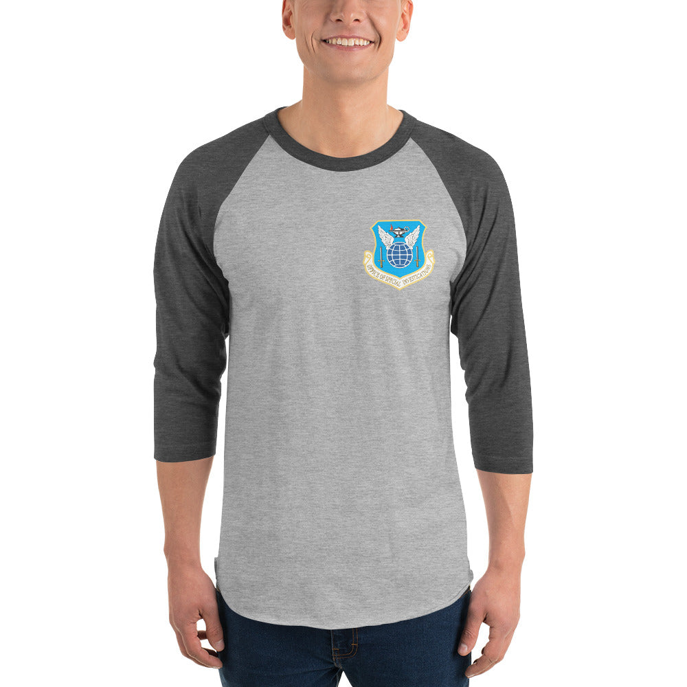 OSI Shield - 3/4 sleeve raglan shirt - Men's