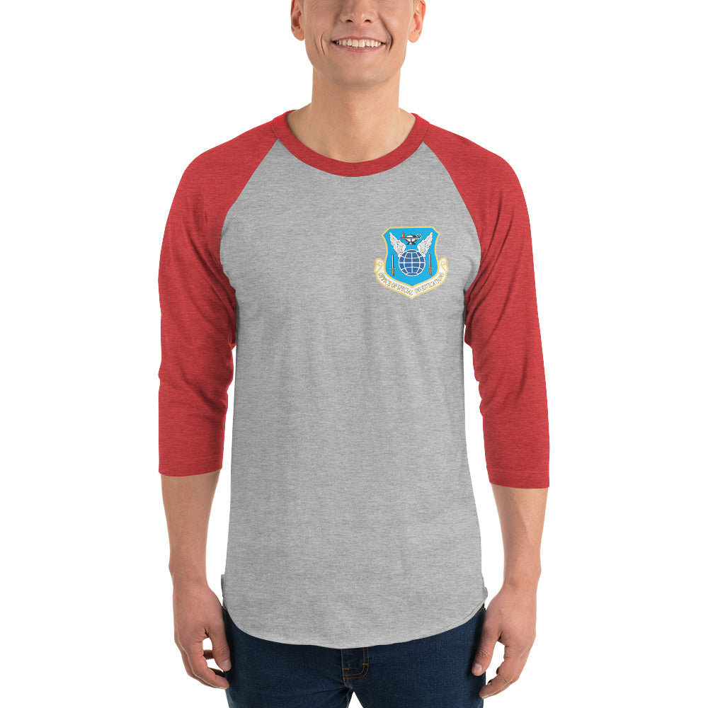 OSI Shield - 3/4 sleeve raglan shirt - Men's