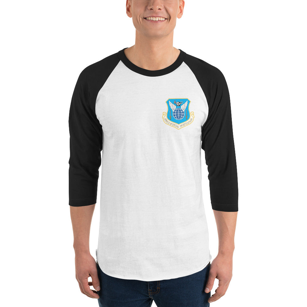 OSI Shield - 3/4 sleeve raglan shirt - Men's