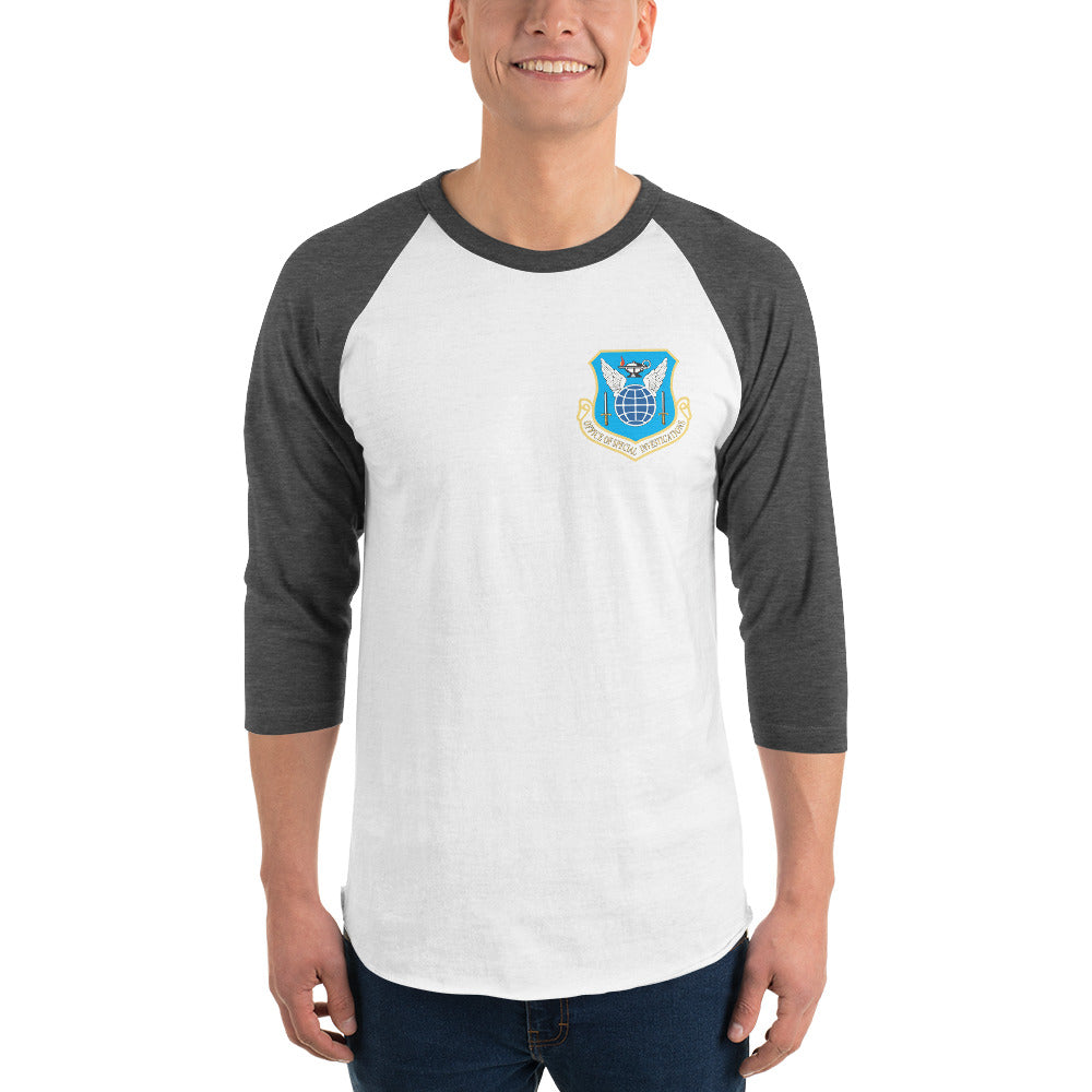 OSI Shield - 3/4 sleeve raglan shirt - Men's