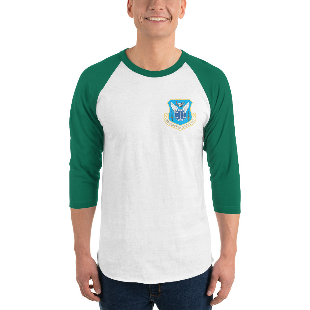 OSI Shield - 3/4 sleeve raglan shirt - Men's