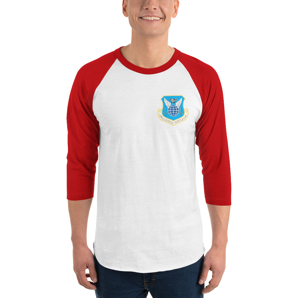 OSI Shield - 3/4 sleeve raglan shirt - Men's