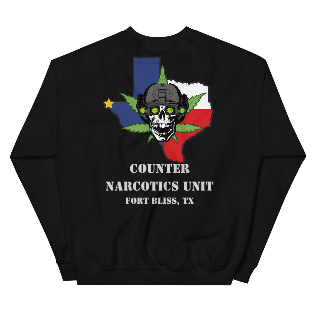 Fort Bliss Counter Narcotics MP Unisex Sweatshirt