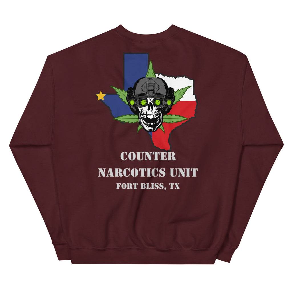 Fort Bliss Counter Narcotics MP Unisex Sweatshirt