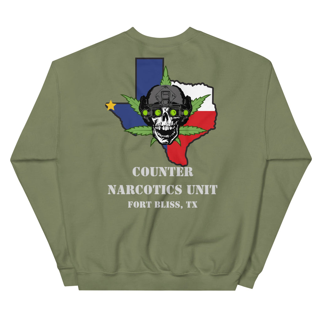 Fort Bliss Counter Narcotics MP Unisex Sweatshirt