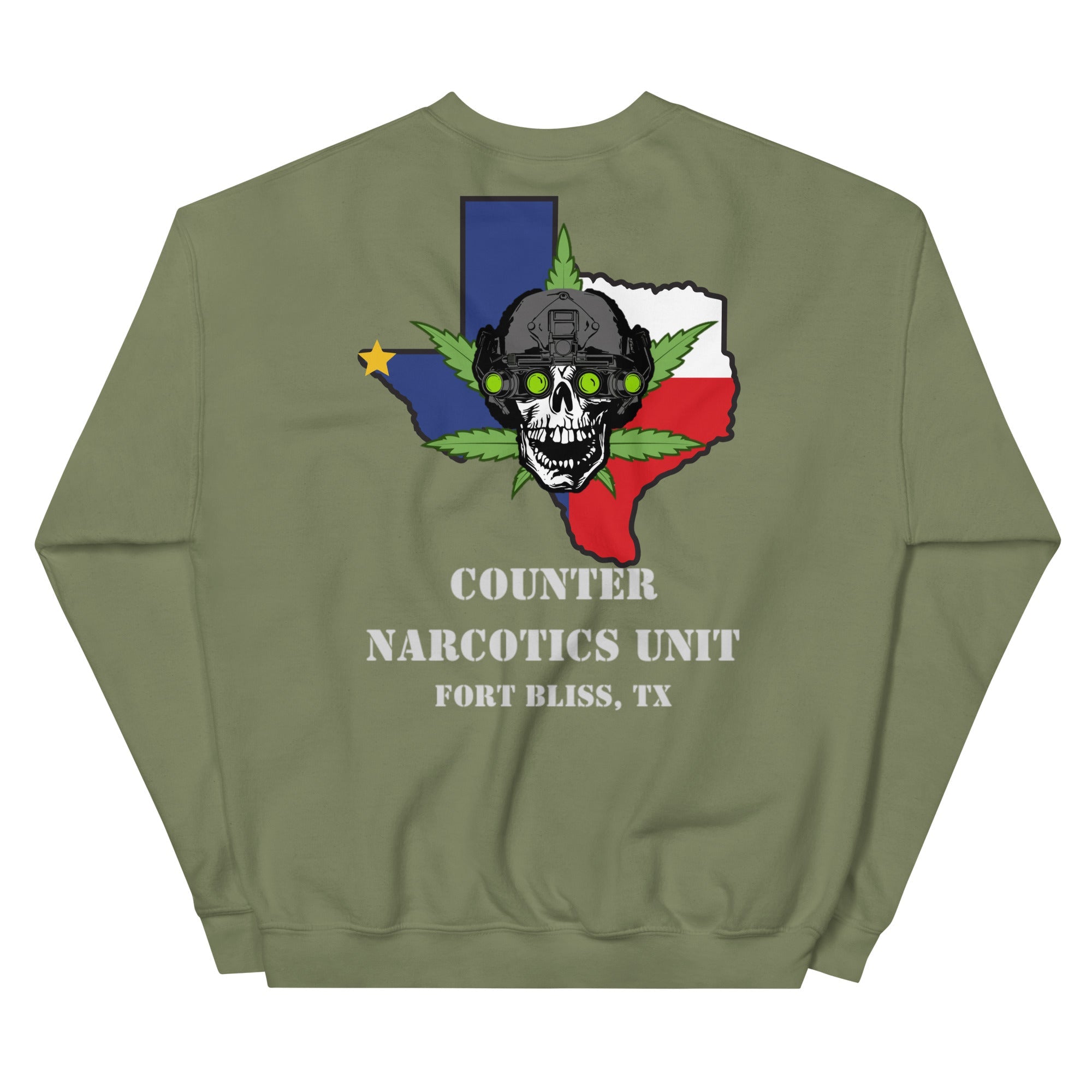 Fort Bliss Counter Narcotics MP Unisex Sweatshirt