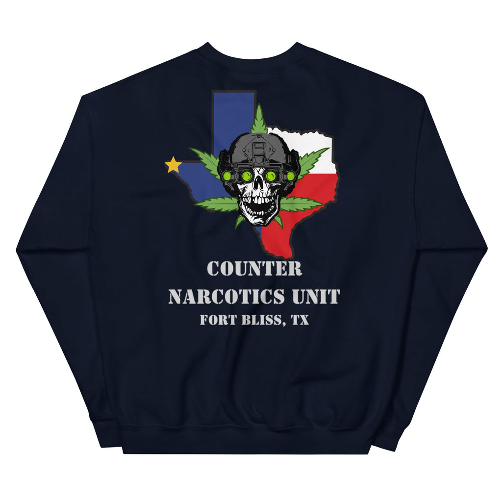 Fort Bliss Counter Narcotics MP Unisex Sweatshirt
