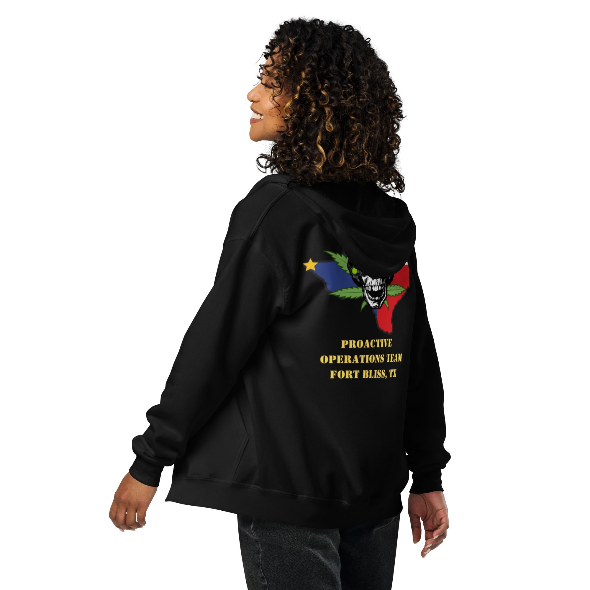 CID SW Field Office - Unisex heavy blend zip hoodie