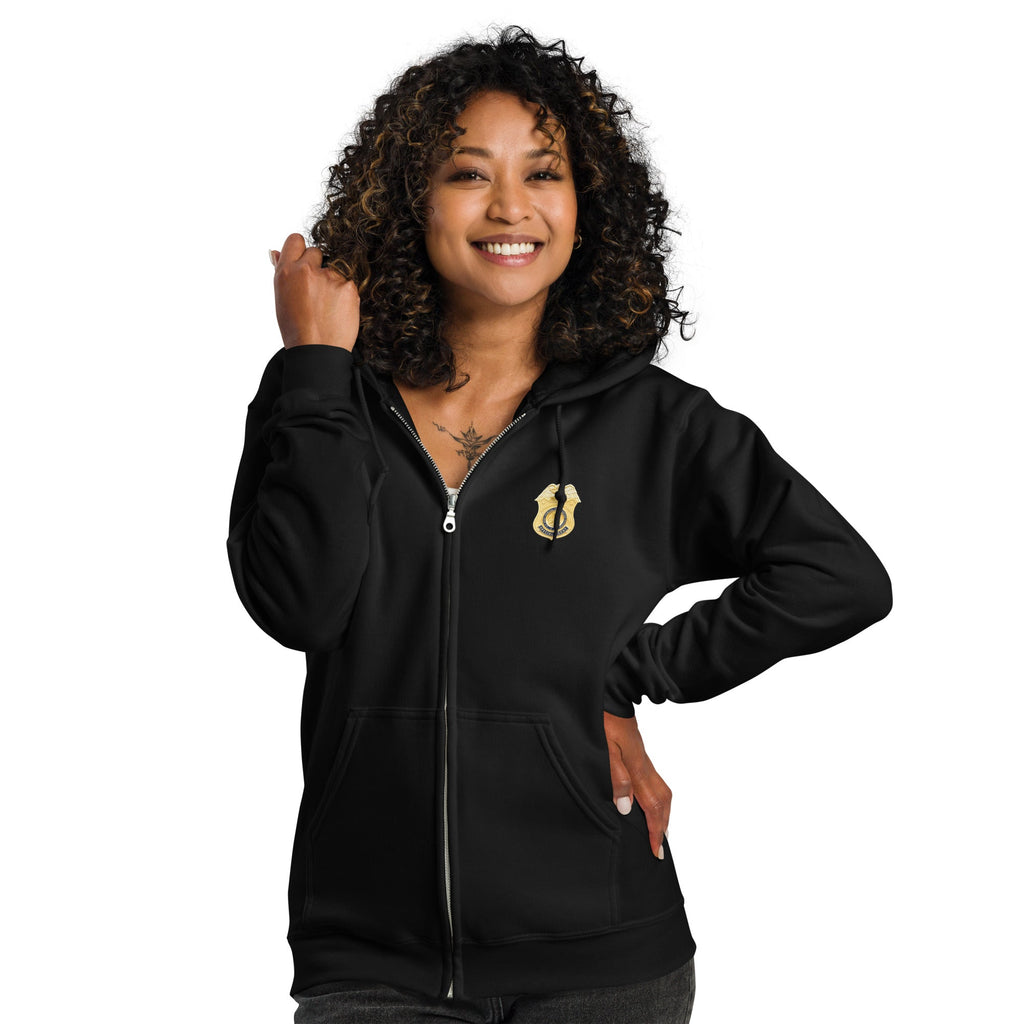 CID SW Field Office - Unisex heavy blend zip hoodie