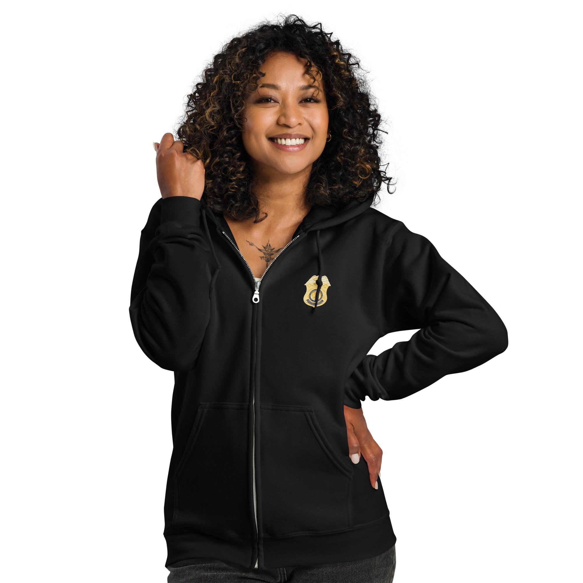 CID SW Field Office - Unisex heavy blend zip hoodie