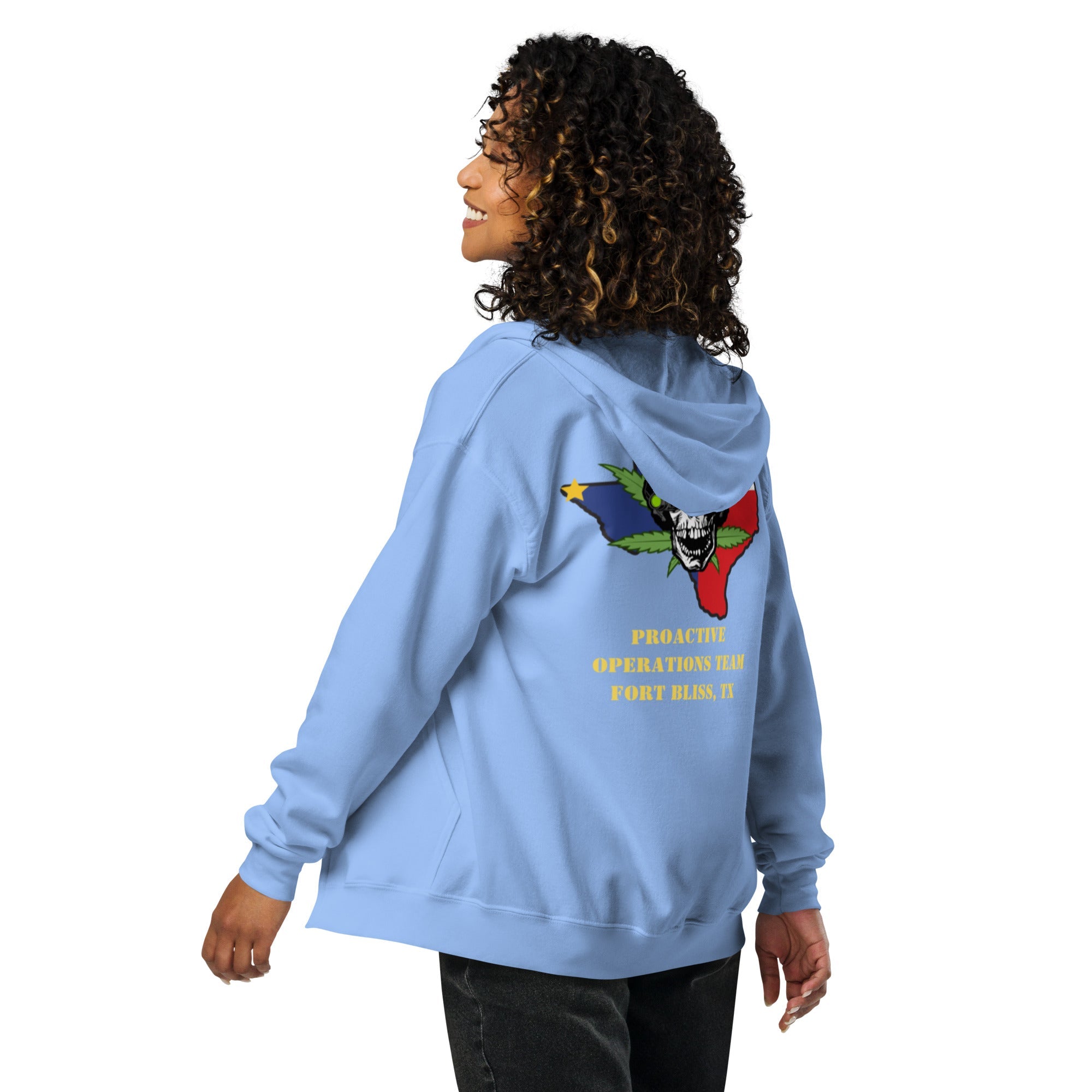 CID SW Field Office - Unisex heavy blend zip hoodie
