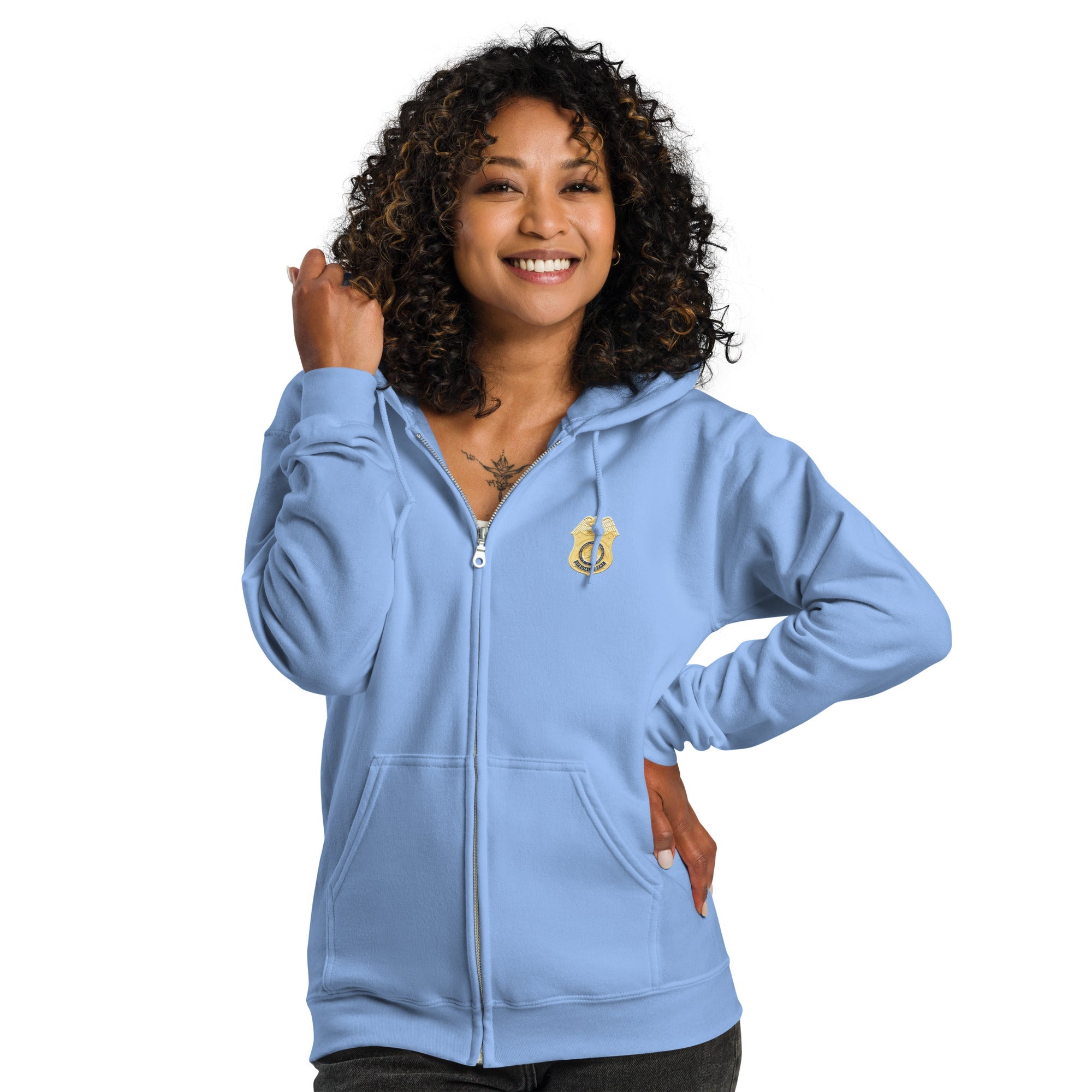 CID SW Field Office - Unisex heavy blend zip hoodie