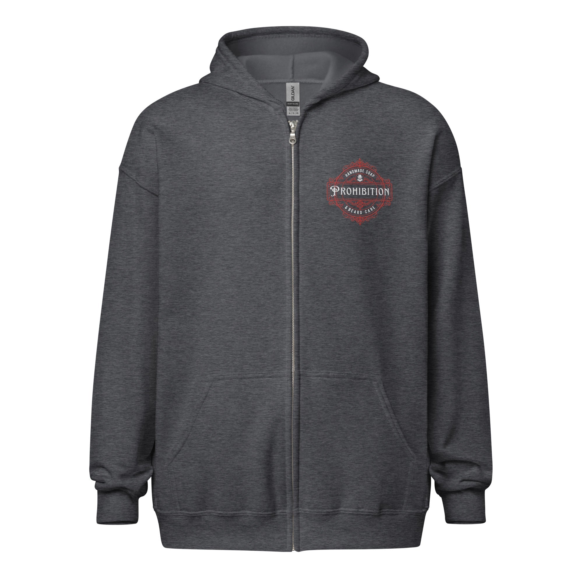 Embroidered Heavy Blend Zip Hoodie