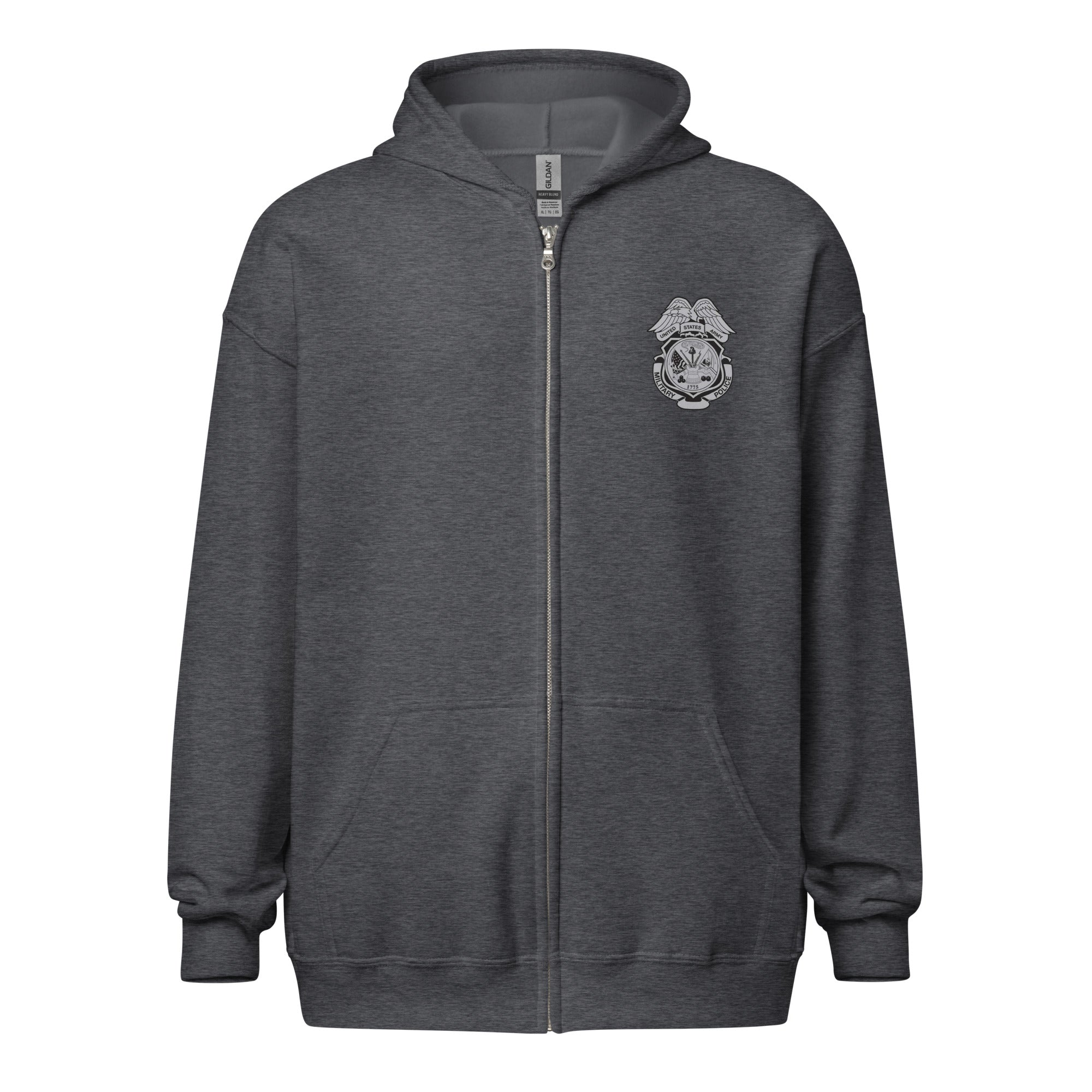 Fort Bliss Counter Narcotics MP - Unisex heavy blend zip hoodie