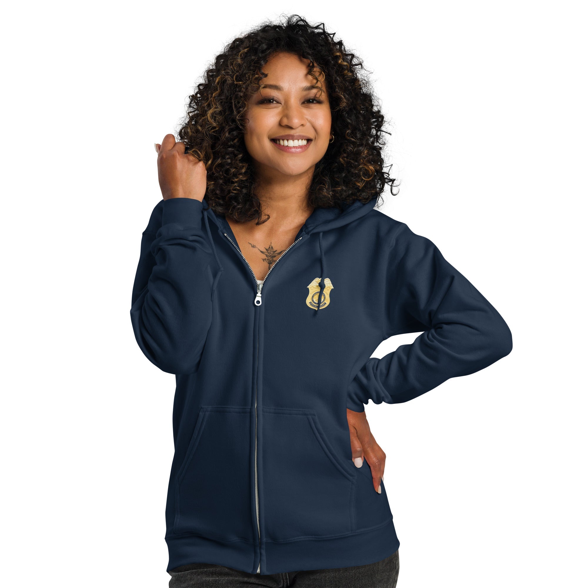 CID SW Field Office - Unisex heavy blend zip hoodie