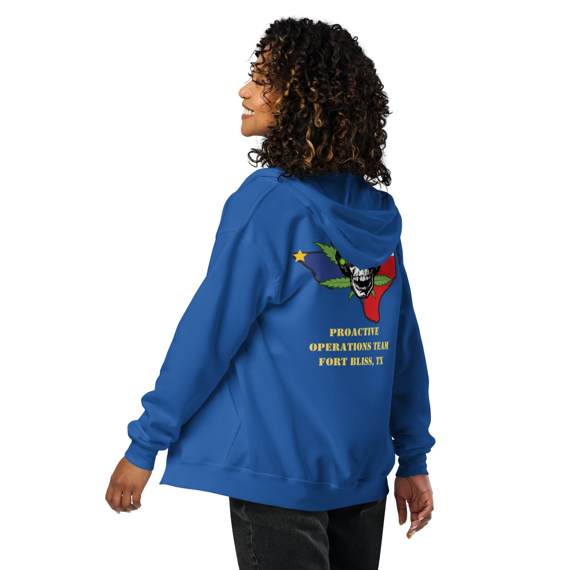 CID SW Field Office - Unisex heavy blend zip hoodie
