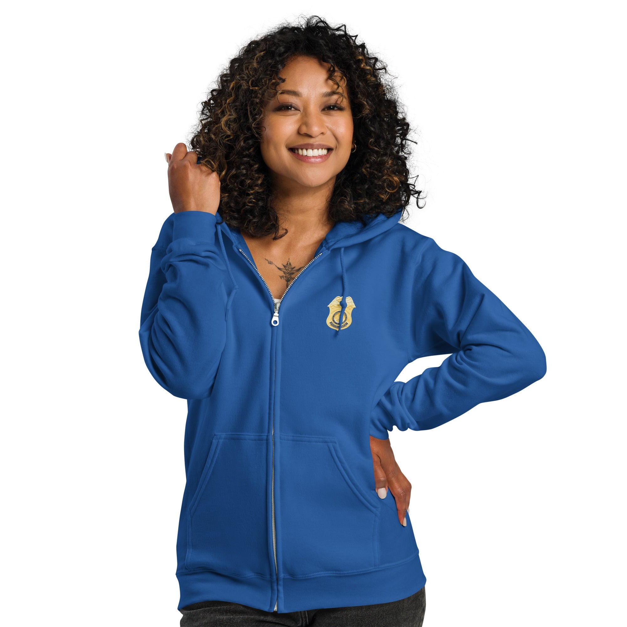 CID SW Field Office - Unisex heavy blend zip hoodie