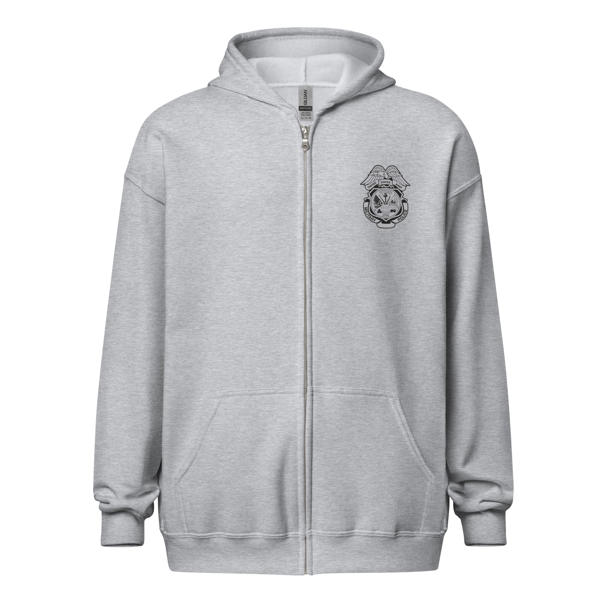 Fort Bliss Counter Narcotics MP - Unisex heavy blend zip hoodie