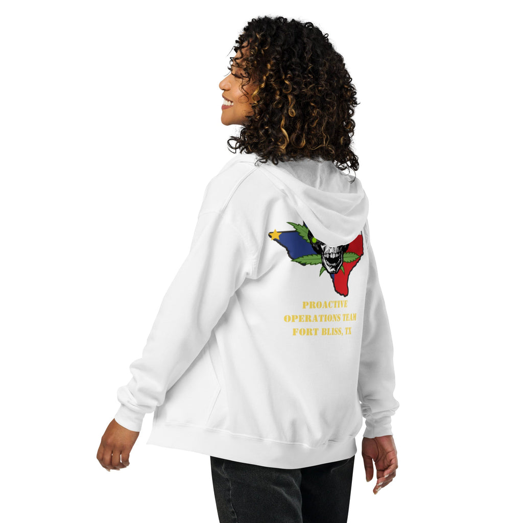 CID SW Field Office - Unisex heavy blend zip hoodie