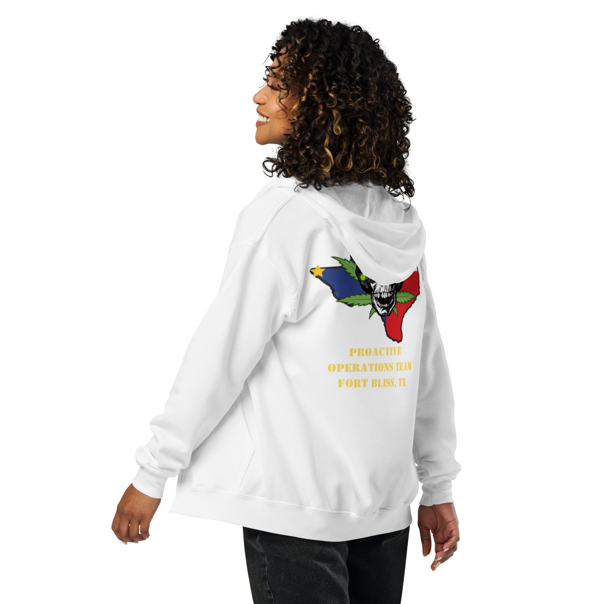 CID SW Field Office - Unisex heavy blend zip hoodie