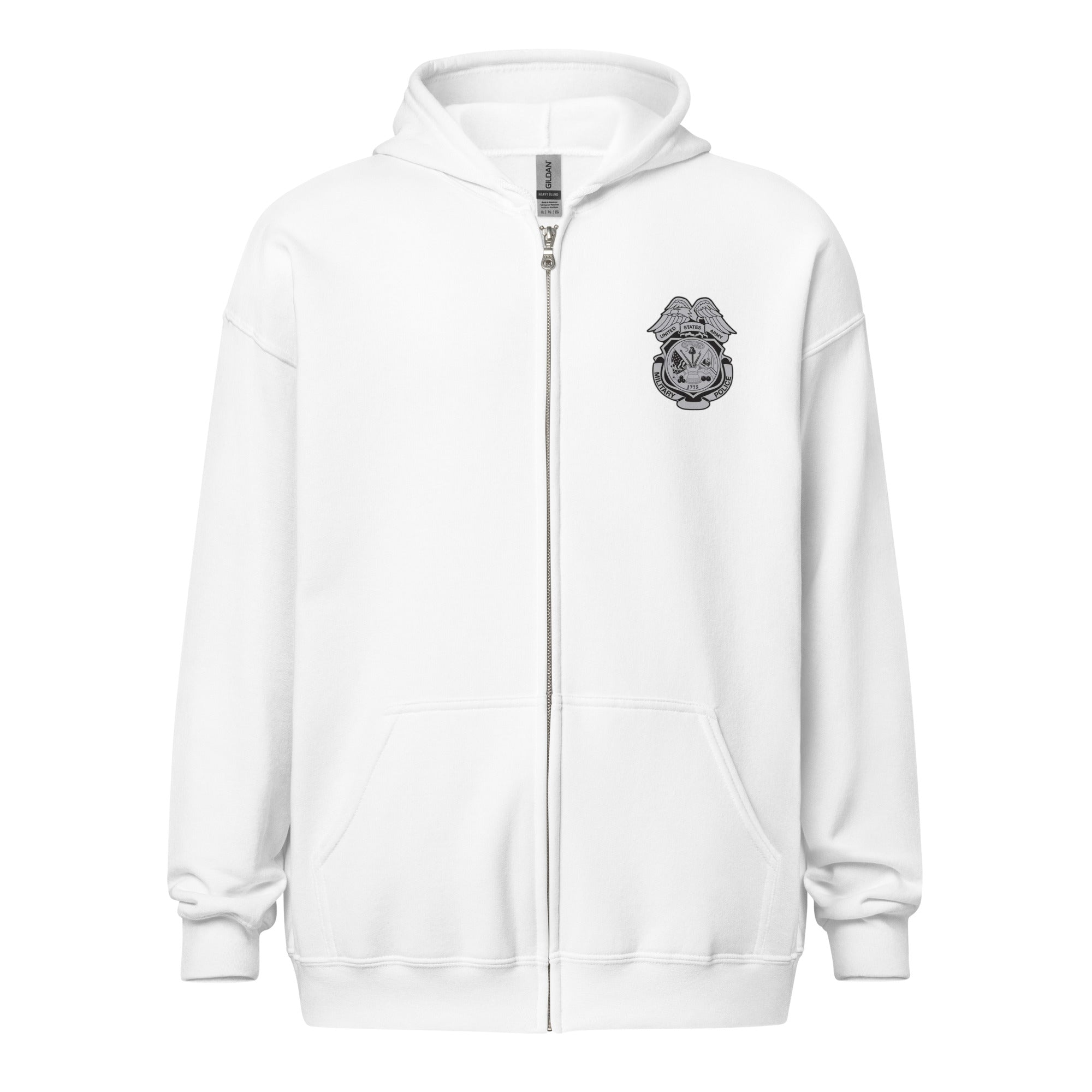 Fort Bliss Counter Narcotics MP - Unisex heavy blend zip hoodie