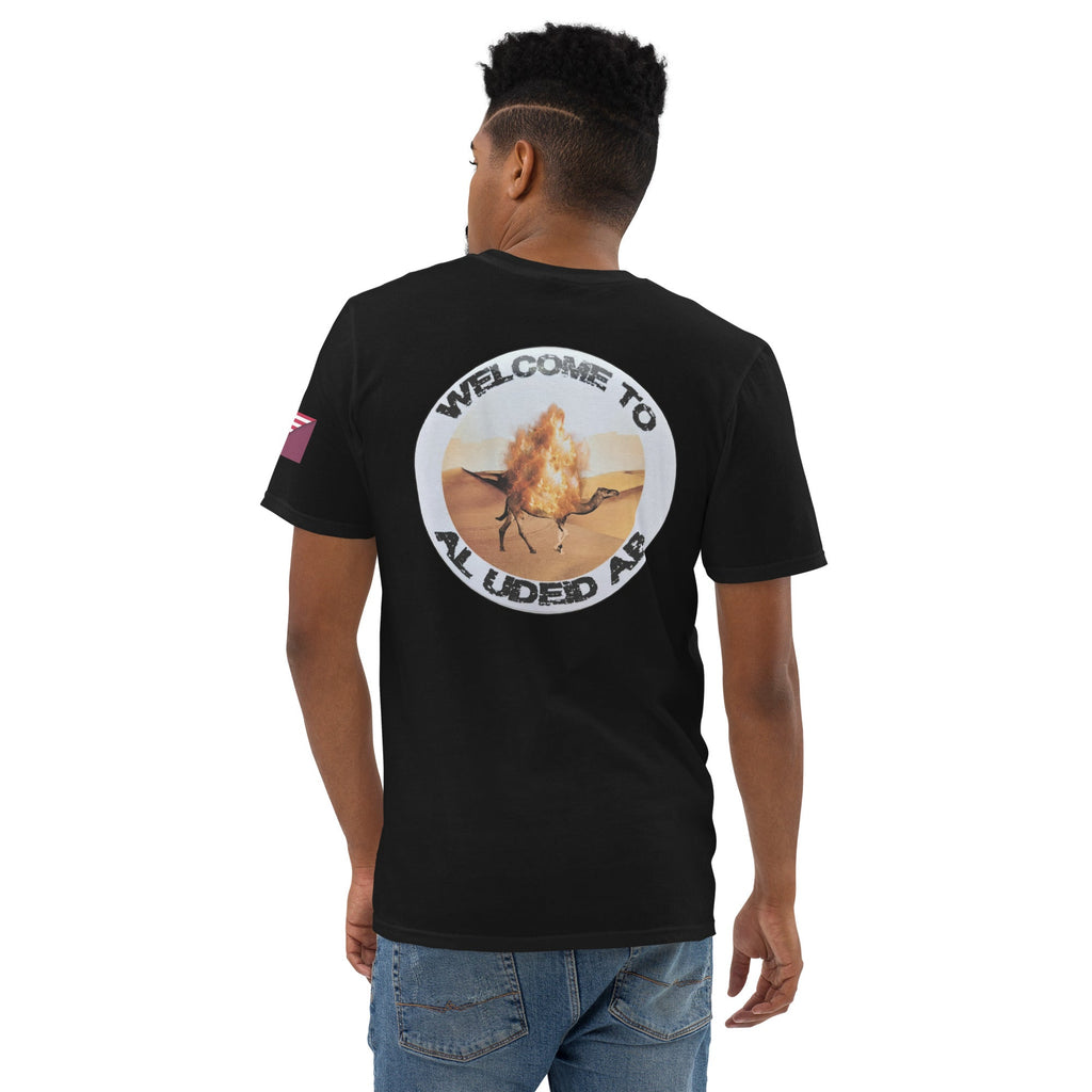 Al Udeid Triangle K and Fire Camel - Short-Sleeve T-Shirt
