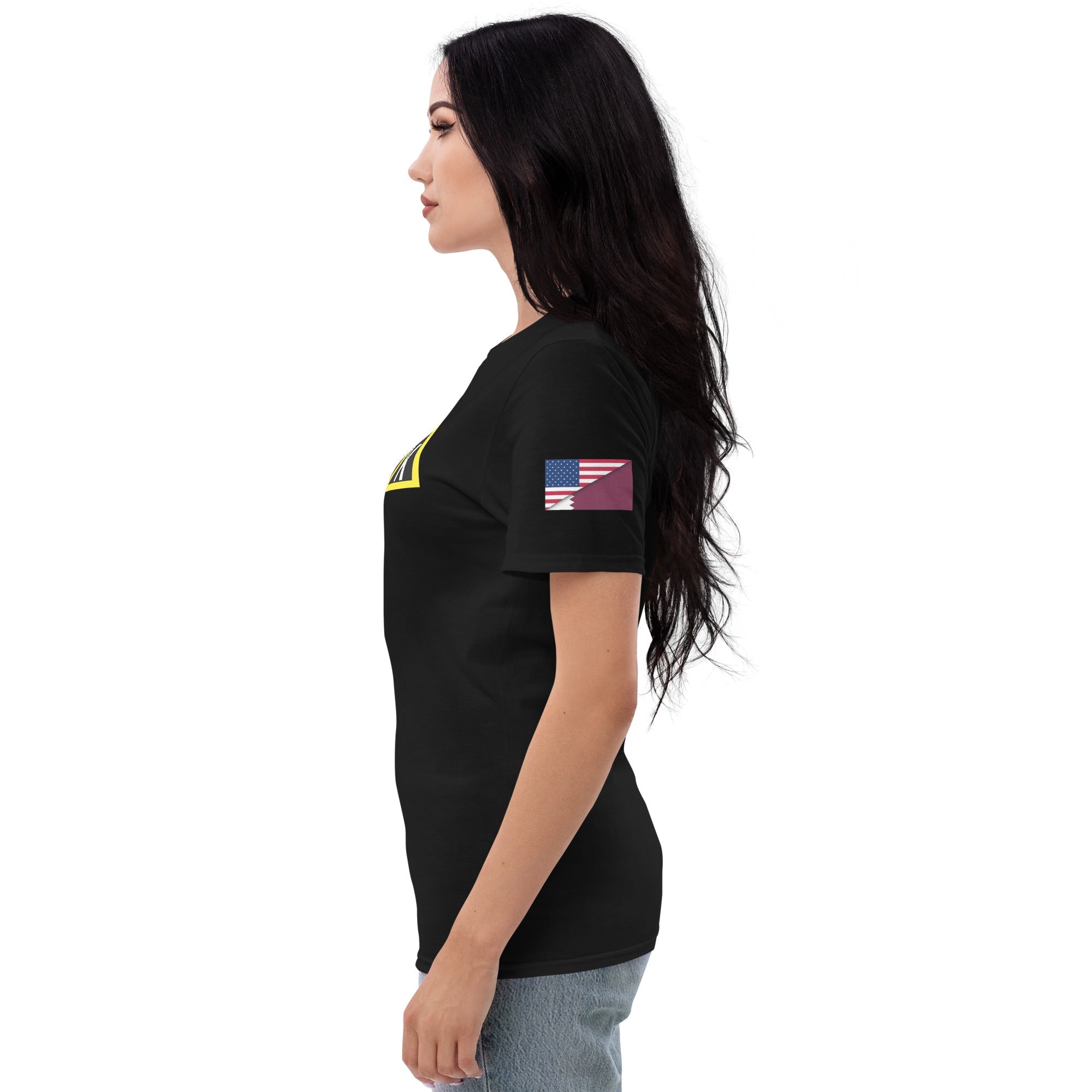 Al Udeid Triangle K and Fire Camel - Short-Sleeve T-Shirt