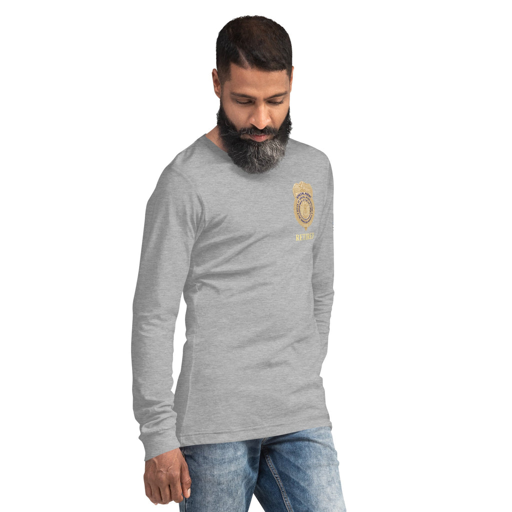 Retired OSI Badge and Shield - Longsleeve Tee - Men's
