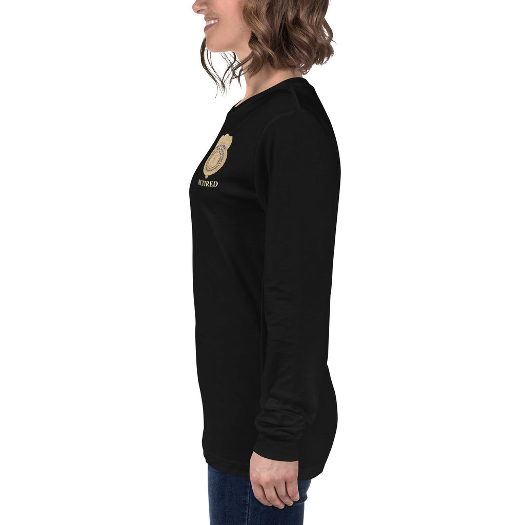 OSI Badge Retired - Ladies Long Sleeve Tee