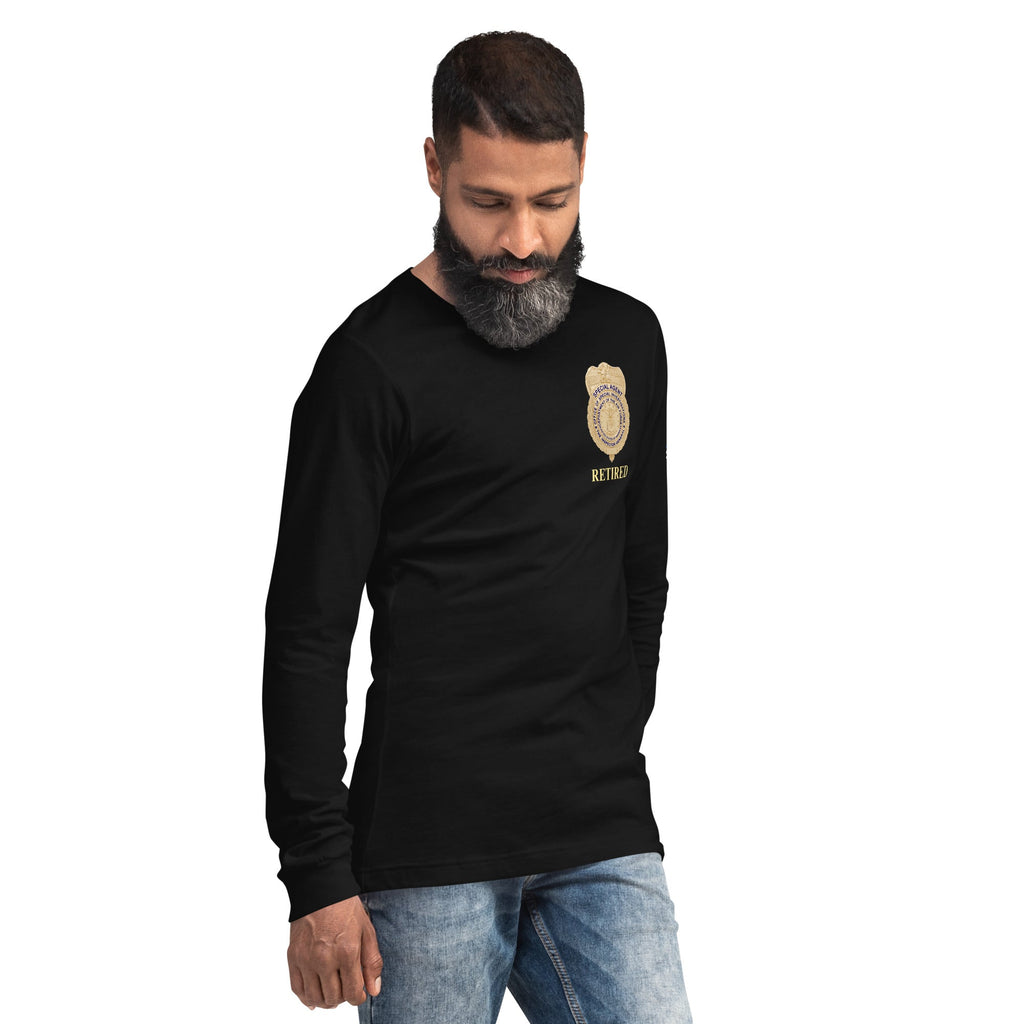 Retired OSI Badge and Shield - Longsleeve Tee - Men's