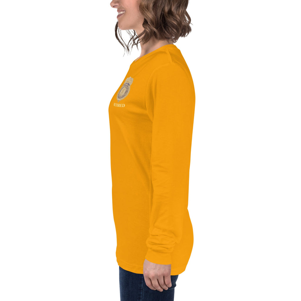 OSI Badge Retired - Ladies Long Sleeve Tee