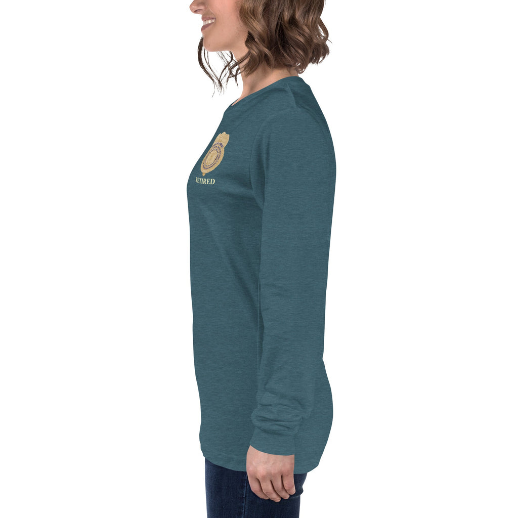 OSI Badge Retired - Ladies Long Sleeve Tee