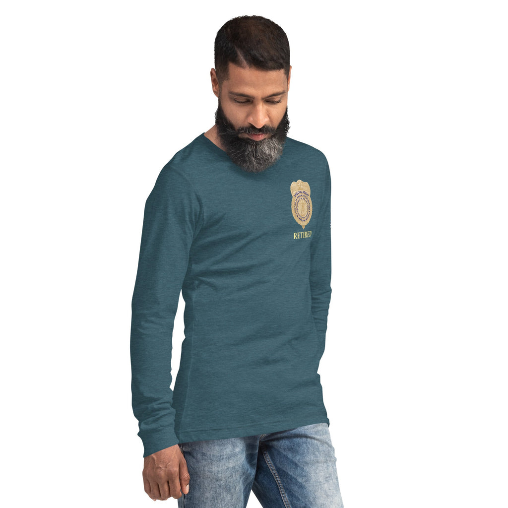 Retired OSI Badge and Shield - Longsleeve Tee - Men's