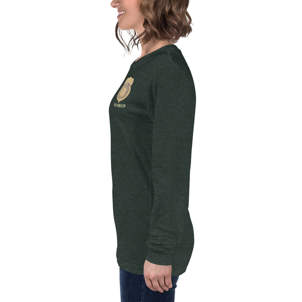 OSI Badge Retired - Ladies Long Sleeve Tee