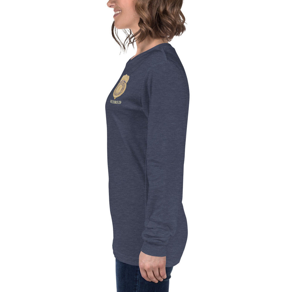 OSI Badge Retired - Ladies Long Sleeve Tee