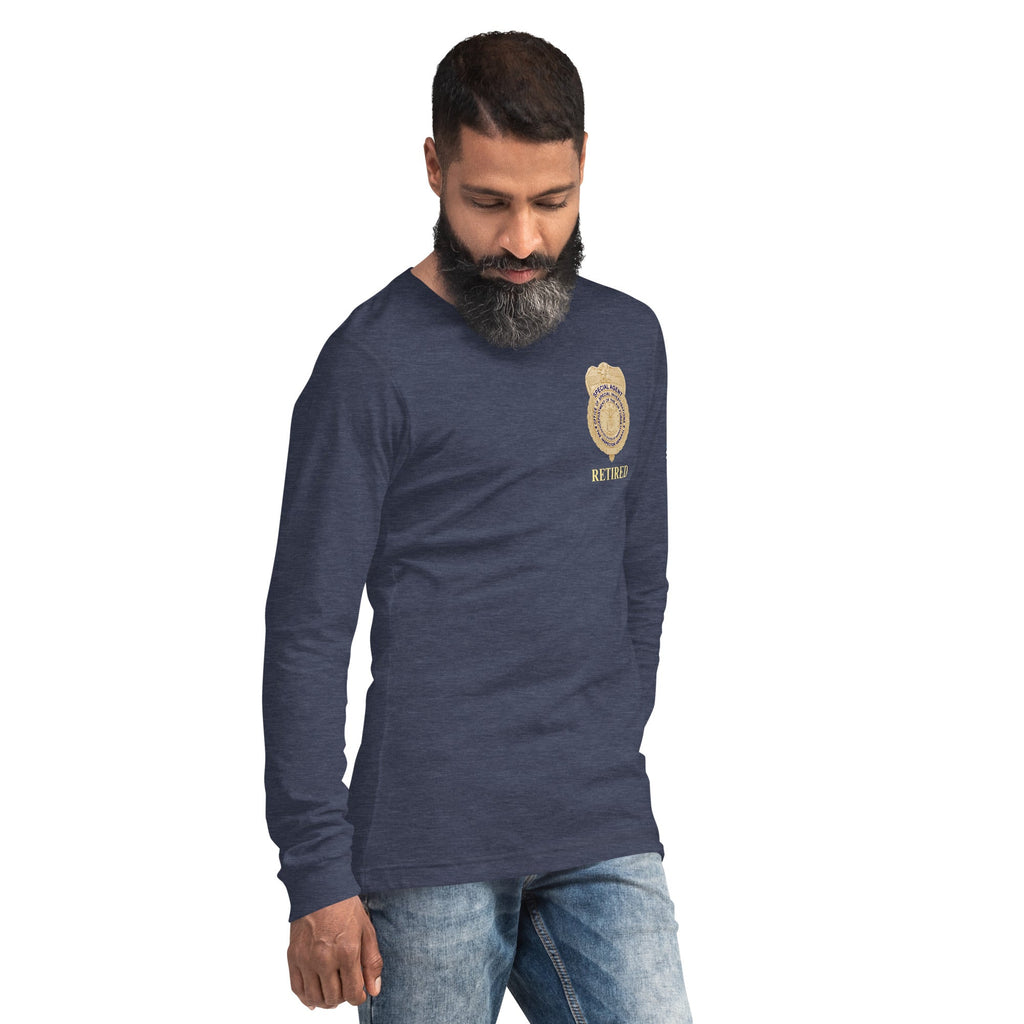 Retired OSI Badge and Shield - Longsleeve Tee - Men's