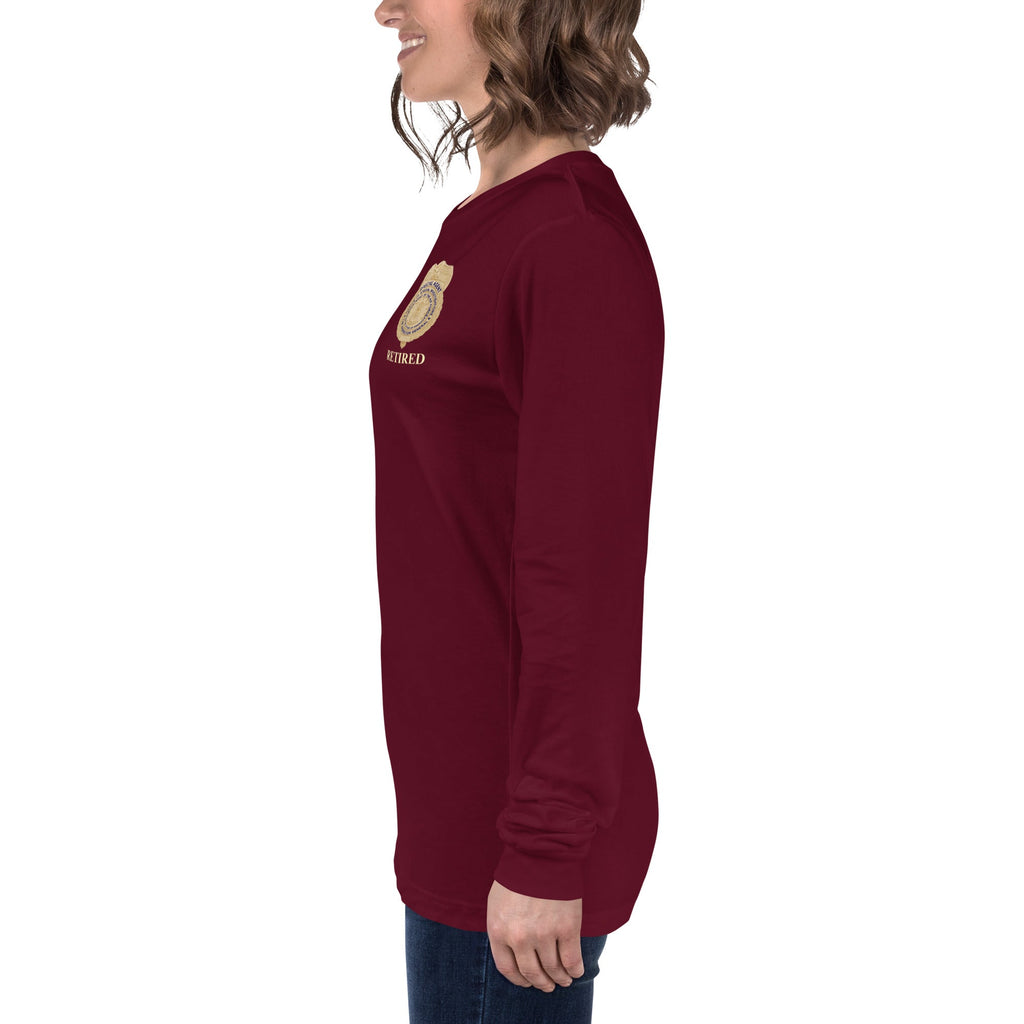 OSI Badge Retired - Ladies Long Sleeve Tee