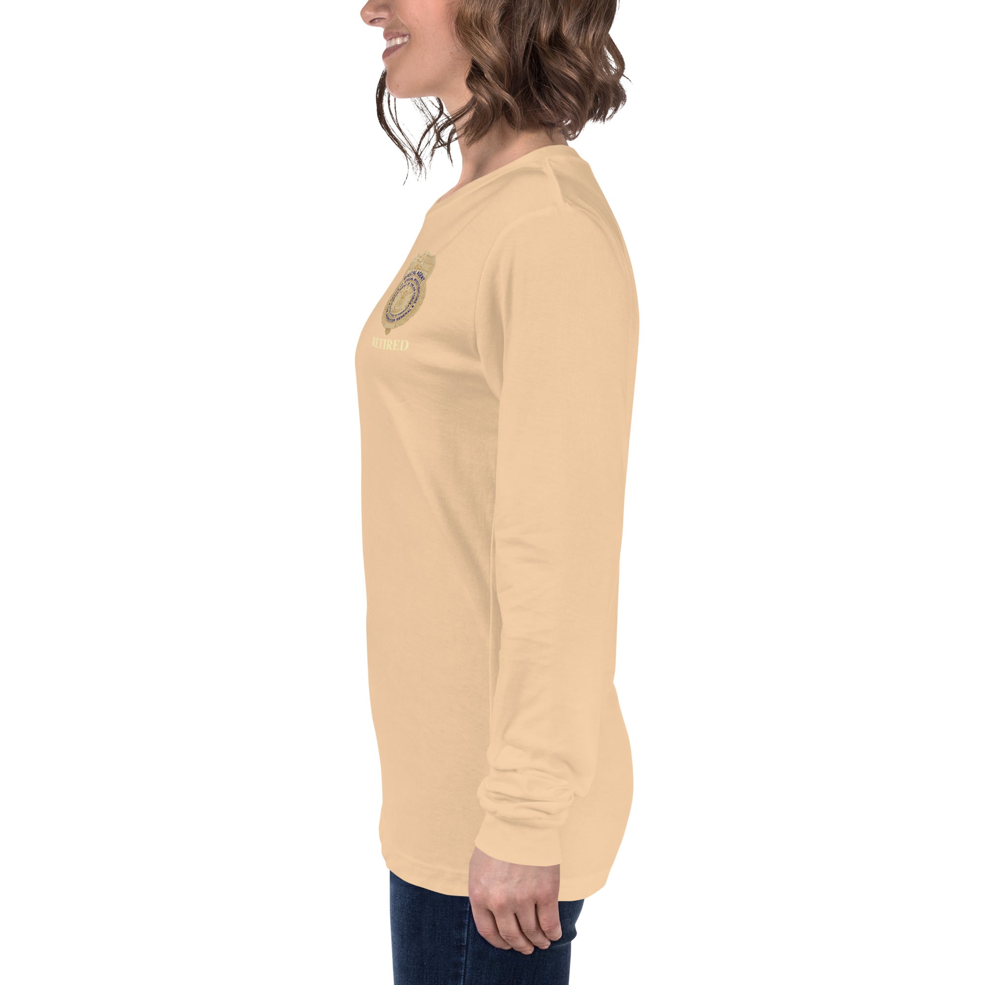 OSI Badge Retired - Ladies Long Sleeve Tee