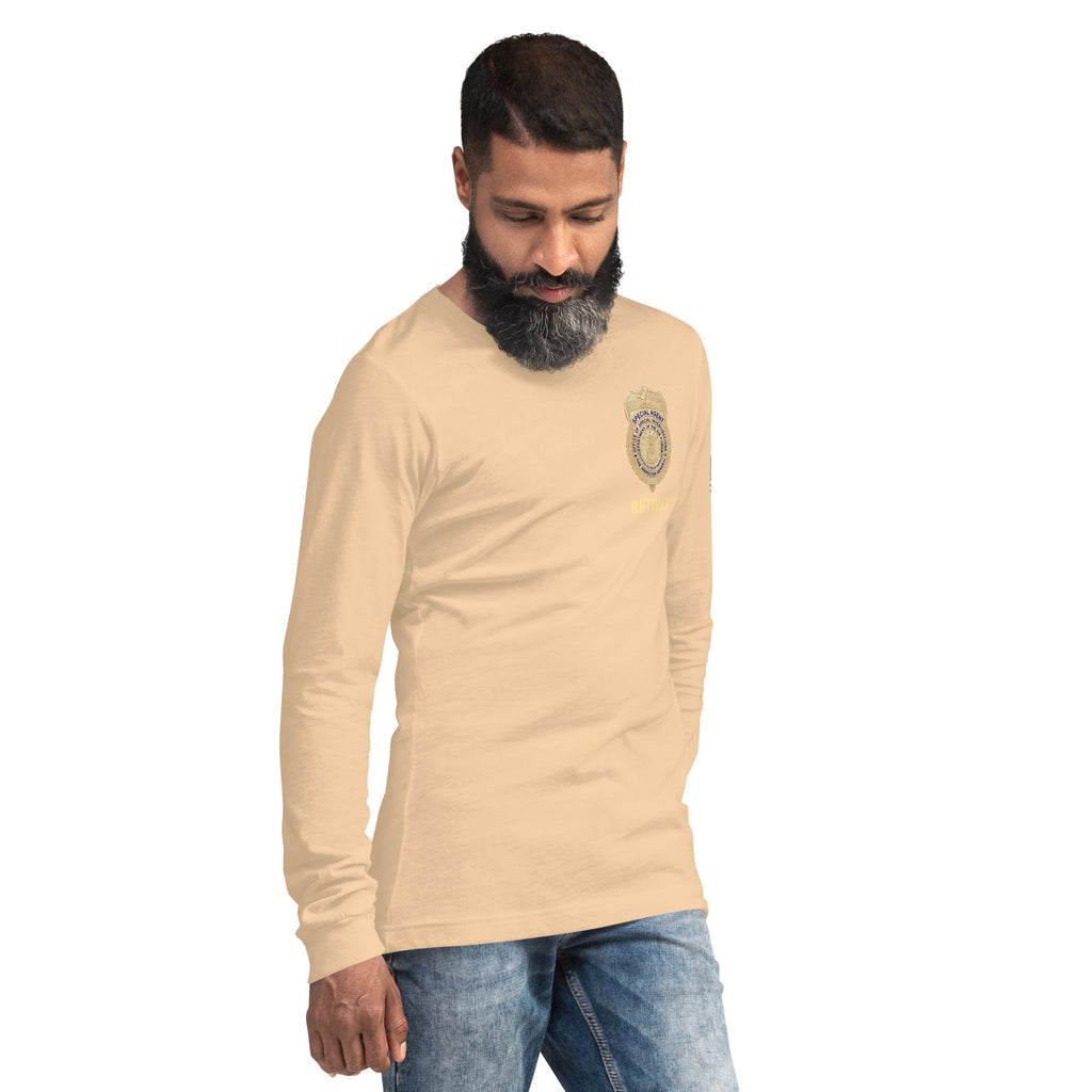 Retired OSI Badge and Shield - Longsleeve Tee - Men's