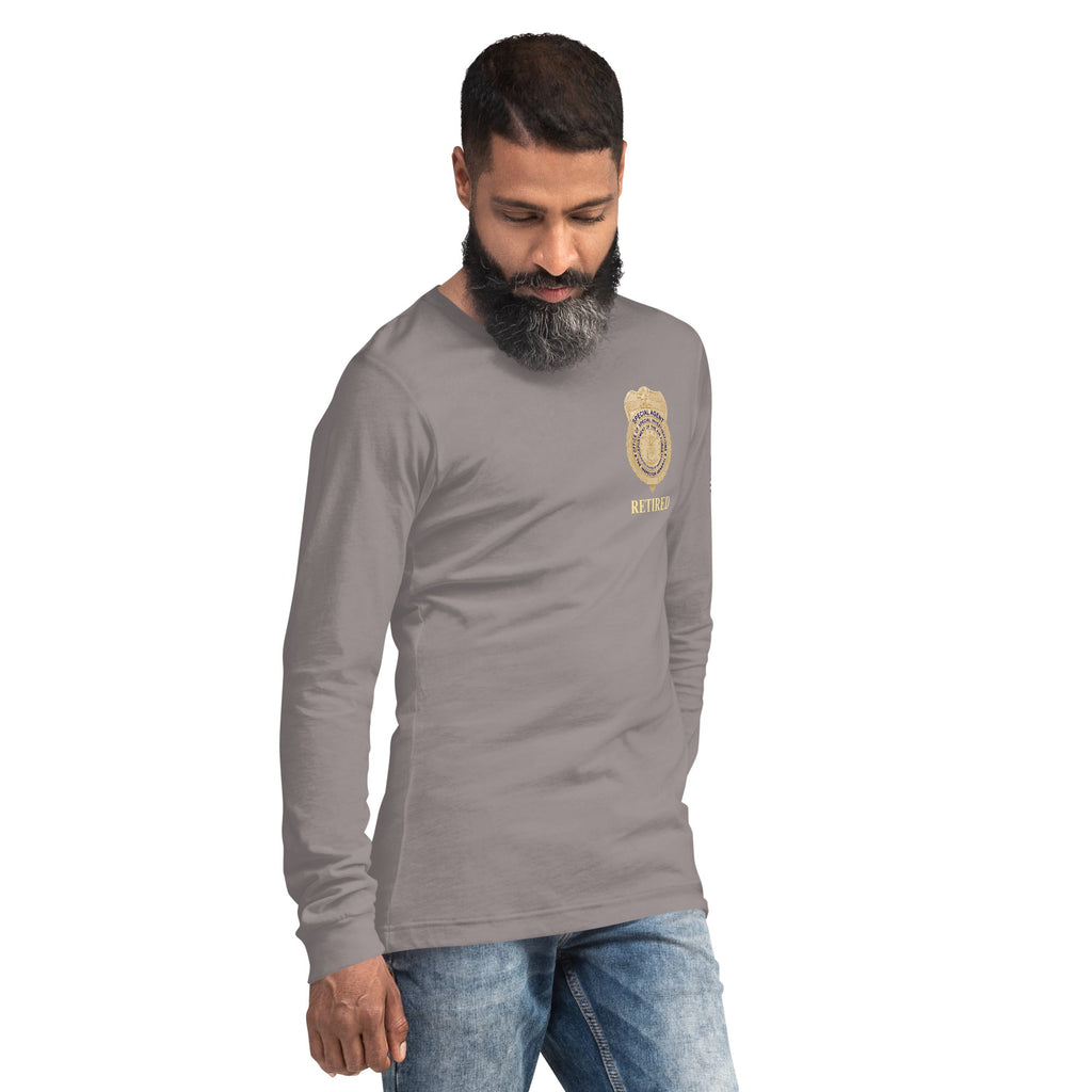 Retired OSI Badge and Shield - Longsleeve Tee - Men's